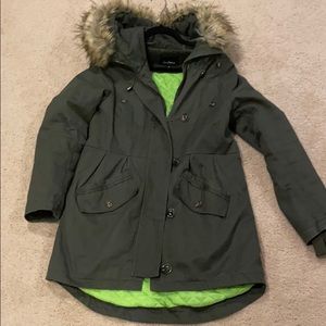 Sam Edelman winter jacket in dark green